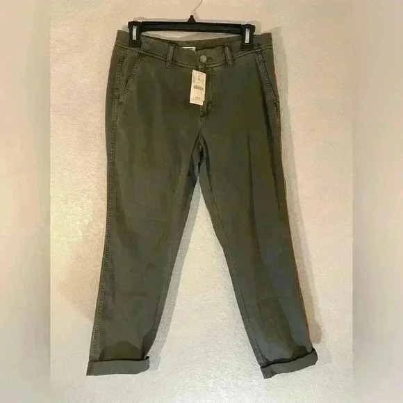 J CREW Cropped Charcoal Grey Capri pants Women’s Size 4 - Picture 1 of 8